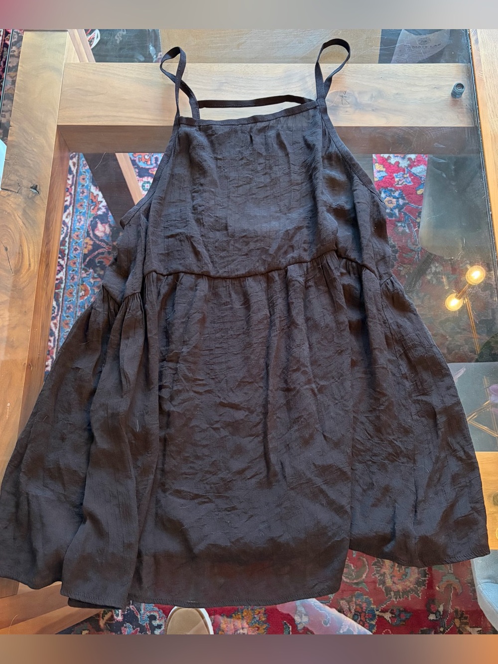 Out from Under Black Babydoll Sundress